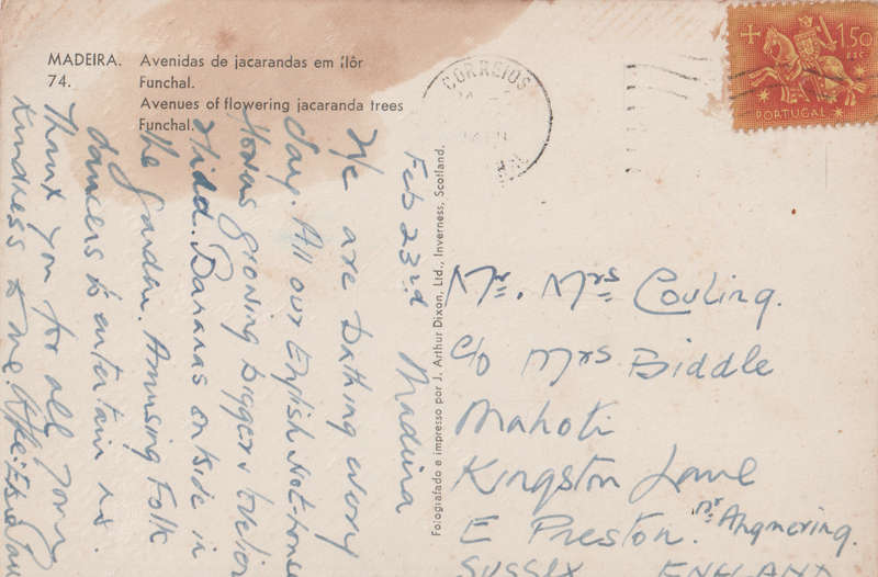 USED POST CARD