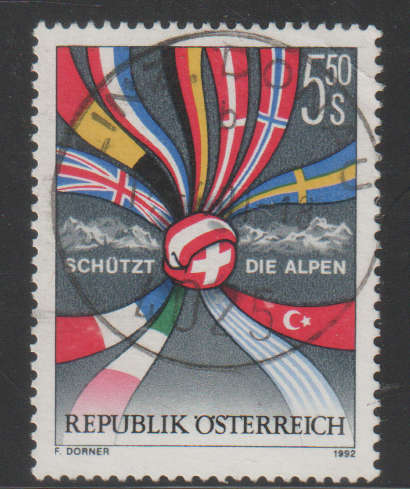 AUSTRIA 1992 Protect the Alps UNH SG 2299