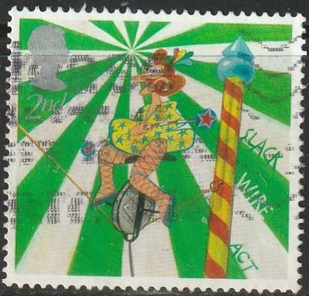 ENGLAND 2002 EUROPA Stamps - The Circus ULH SG 2275