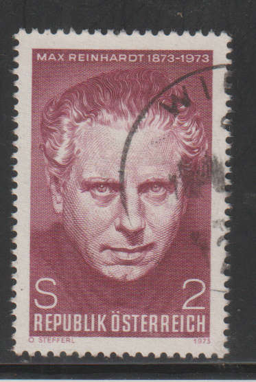 AUSTRIA 1973 The 100th Anniversary of the Birth of Max Reinhardt UNH SG 1669