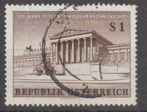 AUSTRIA 1961 The 200th Anniversary of the Court of Auditors ULH SG 1379