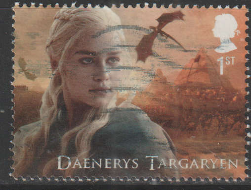 ENGLAND 2018 Television Series - Game of Thrones   UNH SG 4042