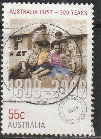 AUSTRALIA 2009 The 200th Anniversary of the Australian Post UNH SG 3164