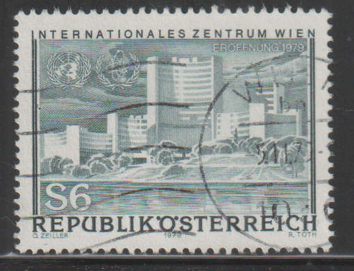 AUSTRIA 1979 Opening of the Vienna International Center UNH SG 1847