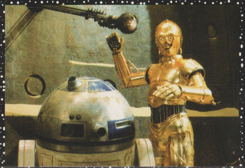 PANINI STAR WARS COLLECTABLE STICKER #114