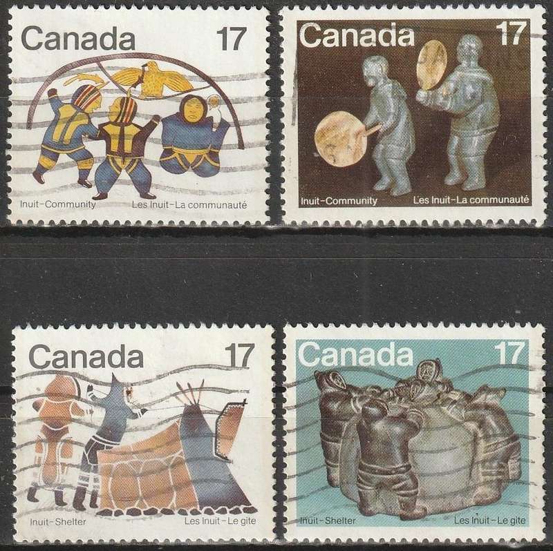 CANADA 1979 Canadian Eskimos - Shelter and the Community ULH SG 958-61