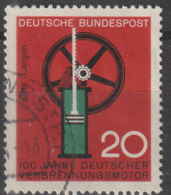 GERMANY 1964 Anniversaries in Technic and Science ULH SG 1347