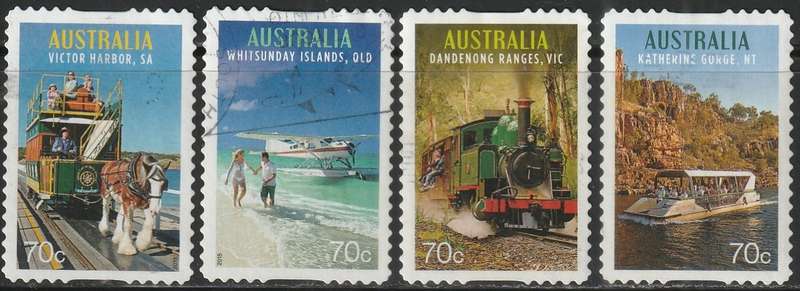 AUSTRALIA 2015 Tourist Transport ULH SG 4332-5