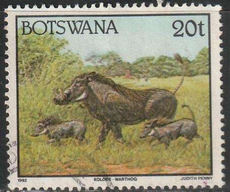 BOTSWANA 1992 Animals ULH SG 745