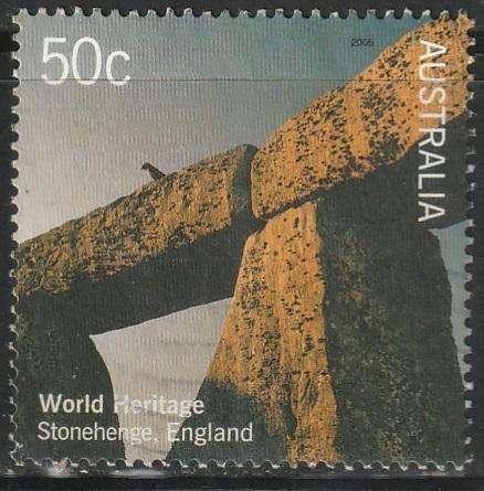 AUSTRALIA 2005 World Heritage joint issue Australia - UK ULH SG 2505