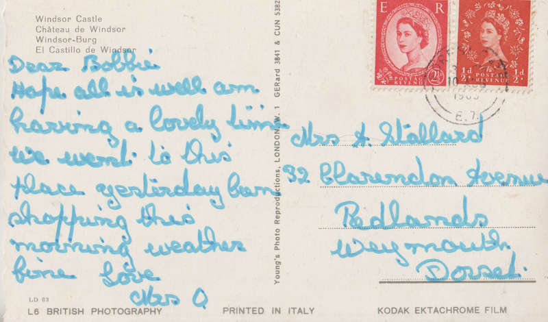 USED POST CARD