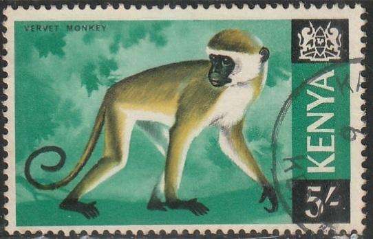 KENYA 1966 Mammals VFU SG 33