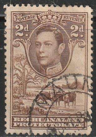 BECHUANALAND 1938 -1944 King George VI and Landscape ULH SG 121