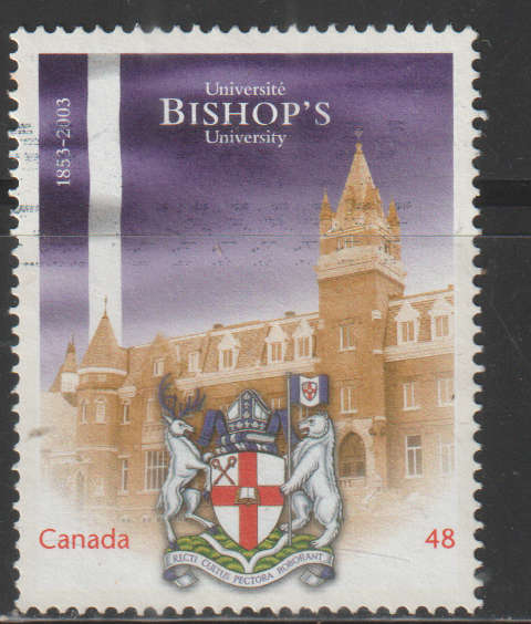 CANADA 2003 The 150th Anniversary of Bishop's University ULH SG 2190