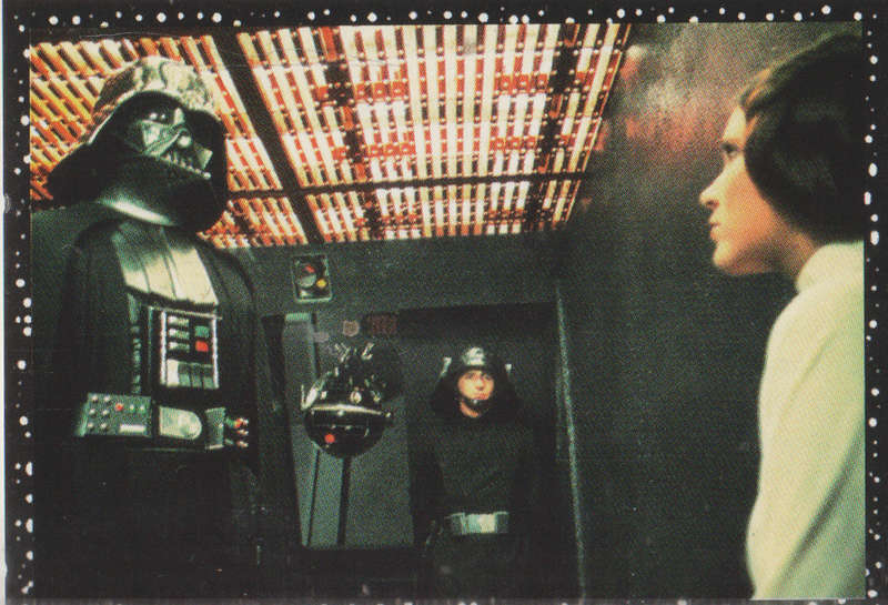 PANINI STAR WARS COLLECTABLE STICKER #15
