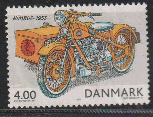 DENMARK 2002 Old Post Cars ULH SG 1267