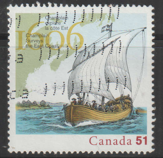 CANADA 2006 Champlain Surveys the East Coast ULH SG 2400