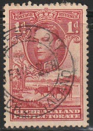 BECHUANALAND 1938 -1944 King George VI and Landscape ULH SG 119