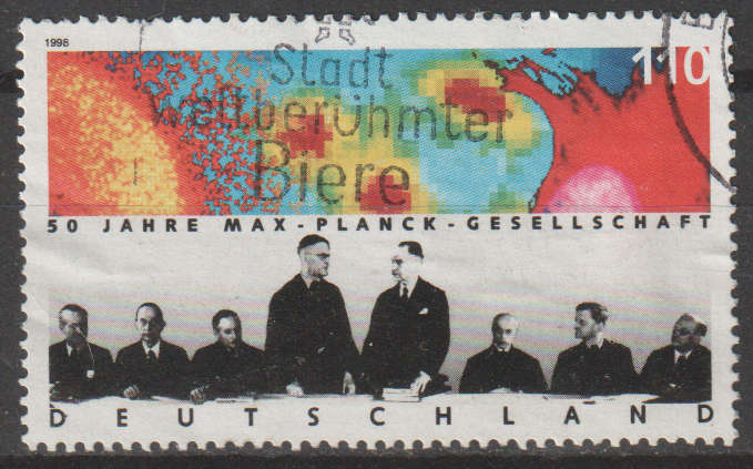 GERMANY 1998 The 50th Anniversary of the Max-Planck Society ULH SG 2835