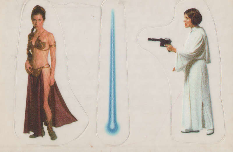 PANINI STAR WARS COLLECTABLE STICKER #S8