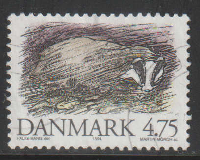 DENMARK 1994 Wild Animals ULH SG 1034