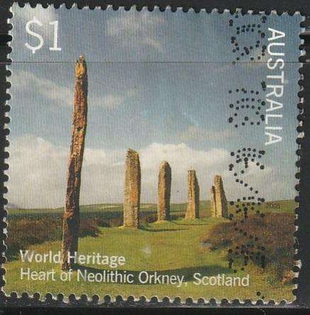 AUSTRALIA 2005 World Heritage joint issue Australia - UK ULH SG 2507