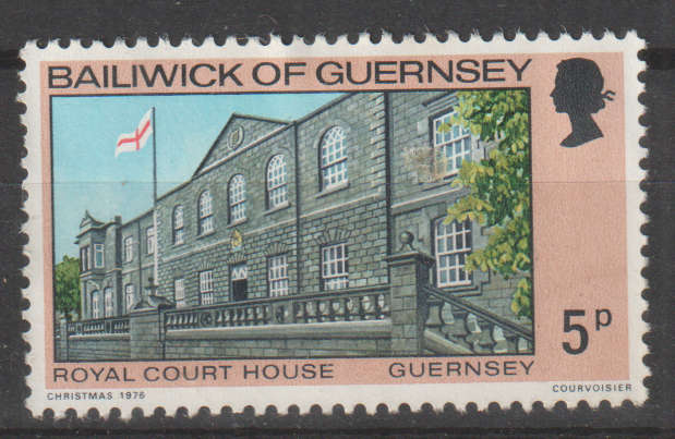GUERNSEY THEMATIC ARCHITECHTURE MINT NO GUM
