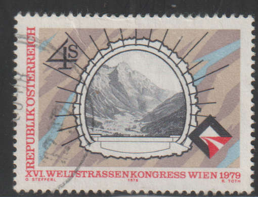 AUSTRIA 1979 The 16th World Conference on Roads UNH SG 1849