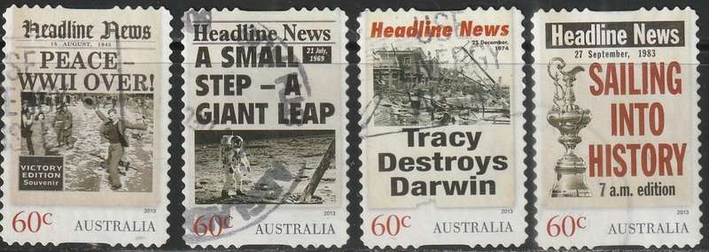 AUSTRALIA 2013 Headline News ULH SG 4034-7