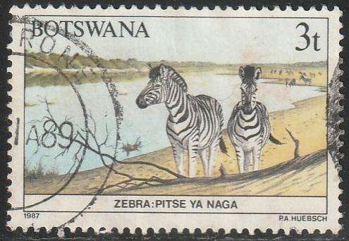 BOTSWANA 1987 Animals of Botswana ULH SG 621