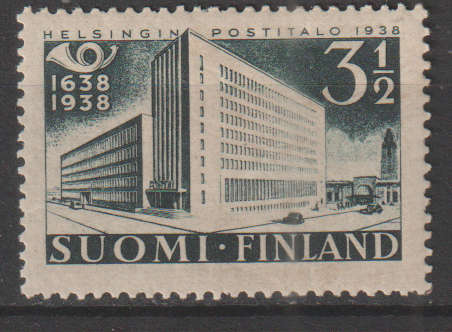 FINLAND 1938 The 300th anniversary of the Finnish post MM SG 329