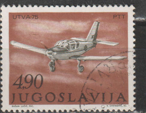 YUGOSLAVIA 1978 Airplanes - Yugoslavian Air Force Day ULH SG 1809
