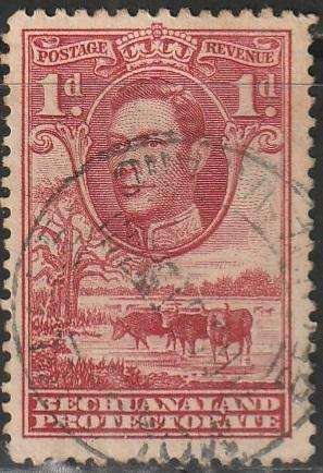 BECHUANALAND 1938 -1944 King George VI and Landscape ULH SG 119