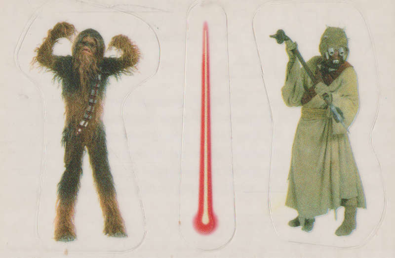 PANINI STAR WARS COLLECTABLE STICKER #S9