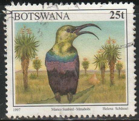 BOTSWANA 1997 Birds ULH SG 856