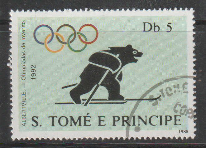 THEMATIC SPORT S TOME E PRINCIPE CTO