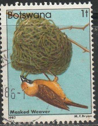 BOTSWANA 1982 Birds ULH SG 515