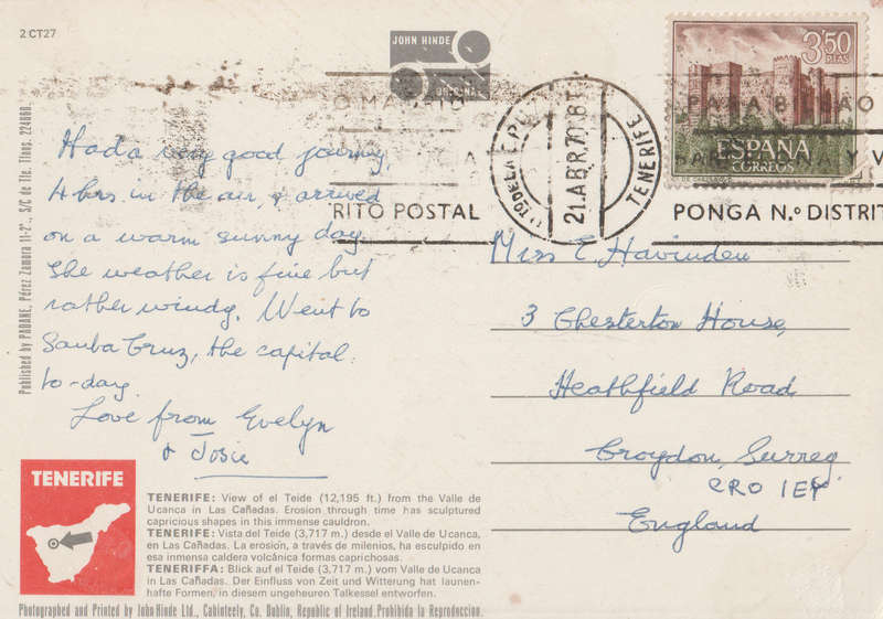 USED POST CARD