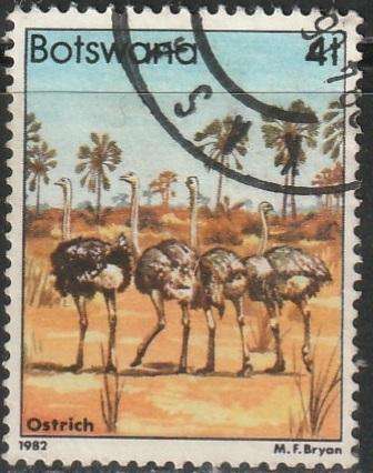 BOTSWANA 1982 Birds ULH SG 518