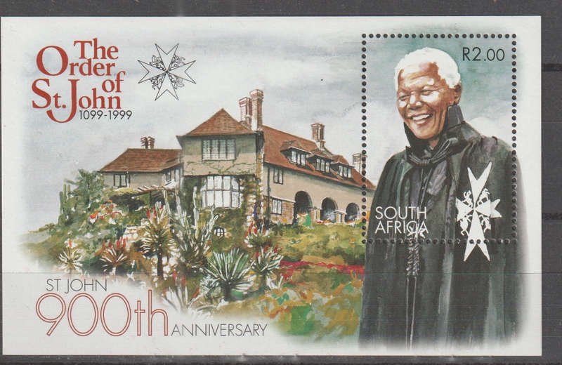 RSA 1999 The 900th Anniversary of Order of St. John of Jerusalem UMM SHEET SACC 1208