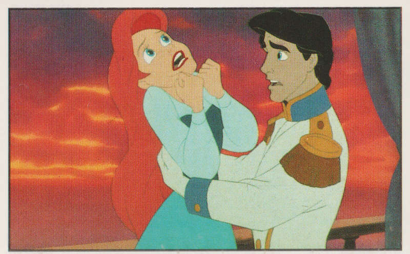 PANINI COLLECTABLE STICKERS THE LITTLE MERMAID #195