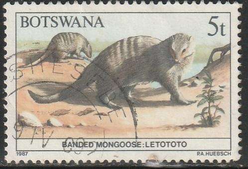 BOTSWANA 1987 Animals of Botswana ULH SG 623