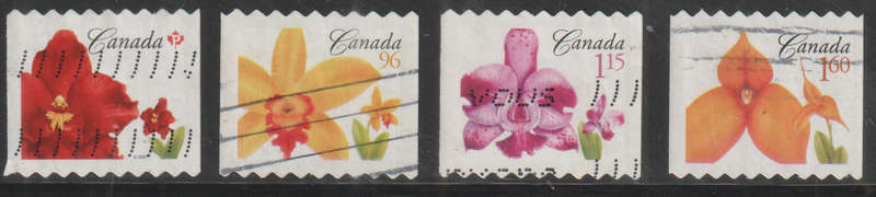 CANADA 2007 Definitive - Flowers,ULH SG 2530-3