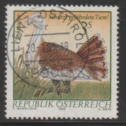 AUSTRIA 1982 Nature Conservation "Protect Endangered Species" UNH SG 1942