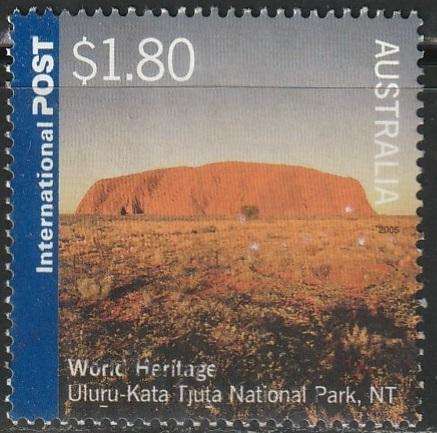 AUSTRALIA 2005 World Heritage joint issue Australia - UK ULH SG 2508