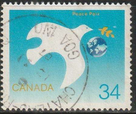 CANADA 1986 International Peace Year ULH SG 1215