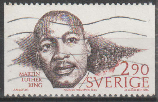 SWEDEN 1986 Nobel Laureates - Peace ULH SG 1320