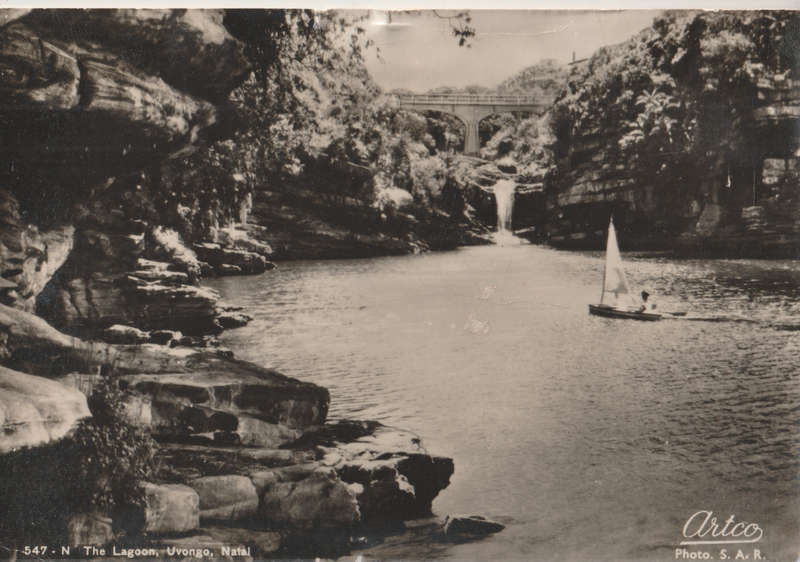 USED POST CARD UVONGO SA