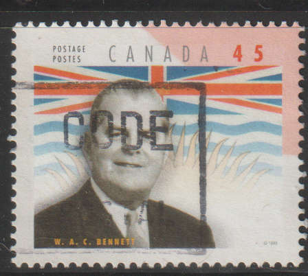 CANADA 1998 Canadian Provincial Premiers ULH SG 1775