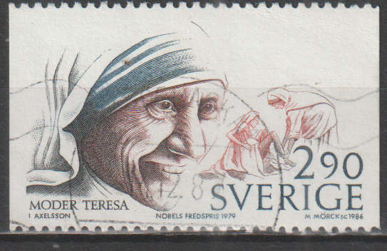 SWEDEN 1986 Nobel Laureates - Peace ULH SG 1321